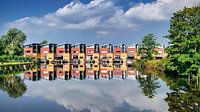 Natürlich gespiegelte Häuser von Digital Art Nederland Miniaturansicht