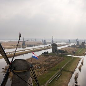 Kinderdijk Windmühlen von Hans Elbers