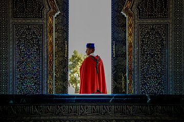 Koninklijke wacht in Marokko van Oguzhan Beyaztas