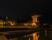 A mill at the harbor