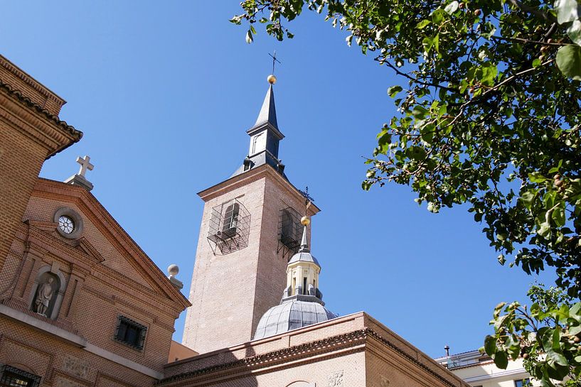 Madrid - Church Tower Clock Trapped Clocks by Wout van den Berg