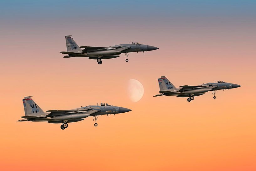 F-15 Eagle, McDonnell Douglas F-15 Eagle, USAF by Gert Hilbink