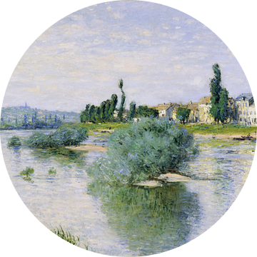 De Seine bij Lavacourt 1880, Claude Monet