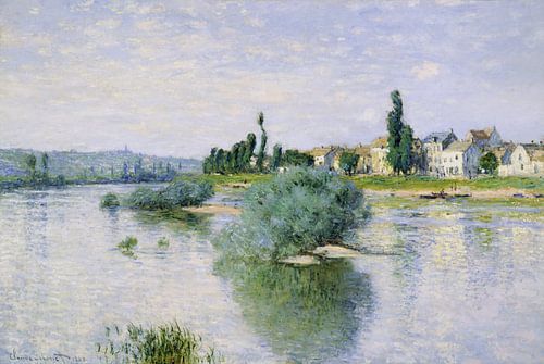 La Seine à Lavacourt 1880, Claude Monet