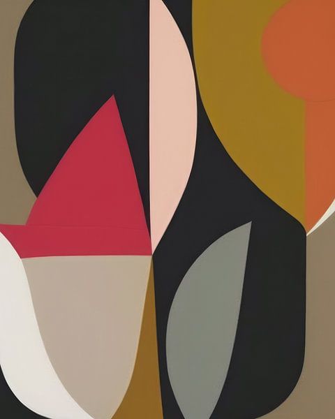 Abstract retro pattern by Studio Allee