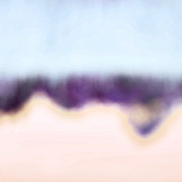 Violet - Bleu - Rose Abstrait Photographie par JoePhotoART