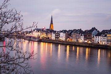 Maastricht au crépuscule sur Floor Schreurs