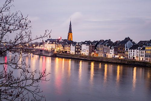 Maastricht au crépuscule