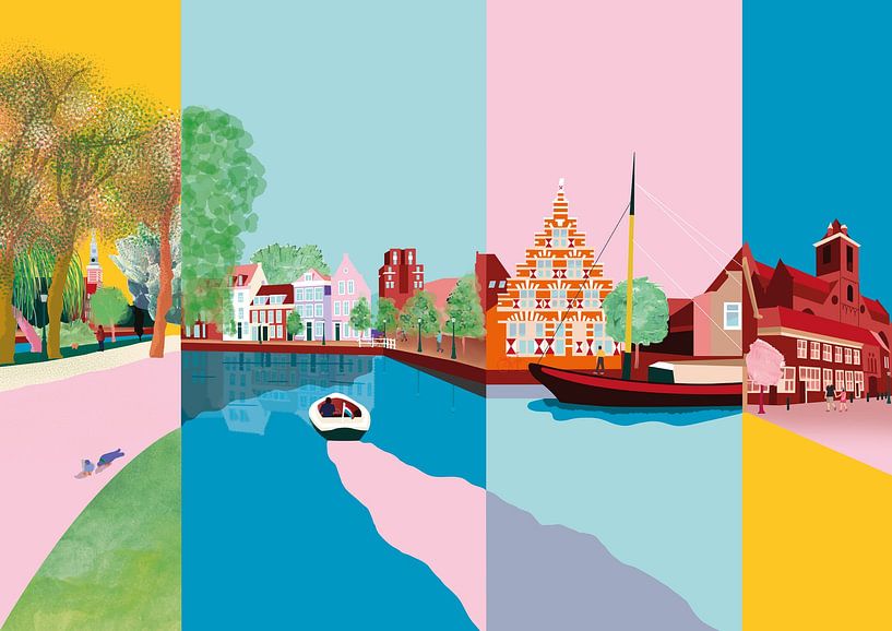 View of Leiden no.3 by Suzanne Allewelt