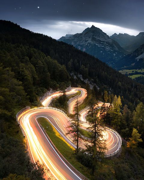 Le col de Maloja par Markus Stauffer