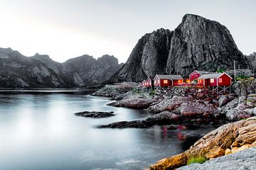 The Famous Rorbuer's of Hamnoy! by Madan Raj Rajagopal