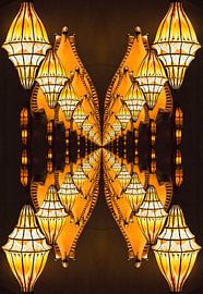 Abstraktes Werk im Art-déco-Stil