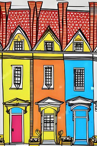 3 houses variation III