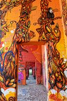 Graffitipark in het RheinPark Duisburg (7-07712)