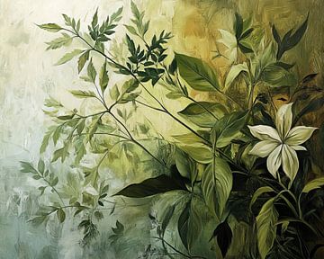 Natuurlijke Schoonheid op Canvas van I ❤ Bloemen