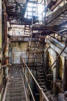 de verlaten machinekamer