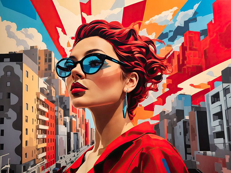 Red&#039;s Geometric City Vision