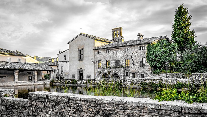 Bagno Vignoni, Val d&#039;Orcia, Tuscany, Italy. by Jaap Bosma Fotografie