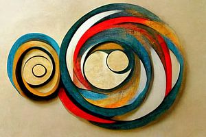 Kreise abstrakt von Bert Nijholt