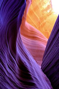 Kleurrijke canyon  van Denise Rubino