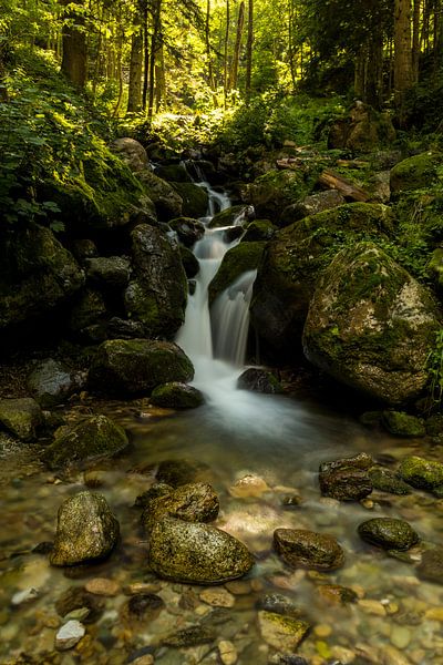 Wasserfall im Nationalpark Marguareis von Alexander Ließ