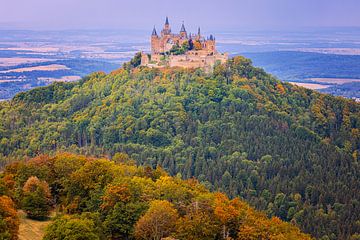 Burg Hohenzollern van Henk Meijer Photography