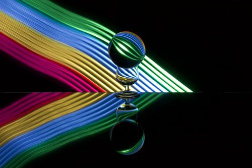 Light waves wallow through the night series 2 #4