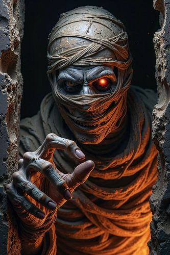 NEKARION – De mummie van de farao komt uit de grafkamer