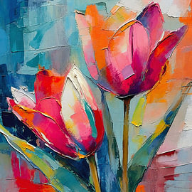 Tulpenbrise von Moonheart Artworks
