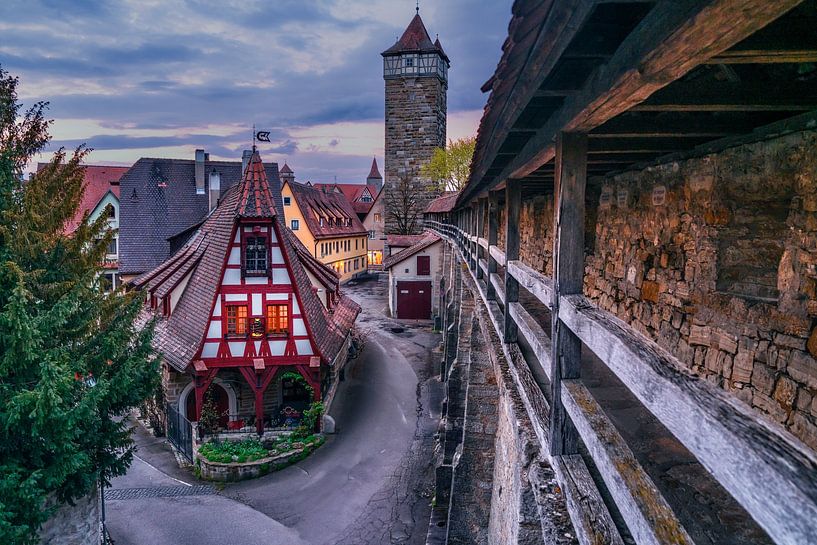 Rothenburg ob der Tauber Germany by Achim Thomae Photography