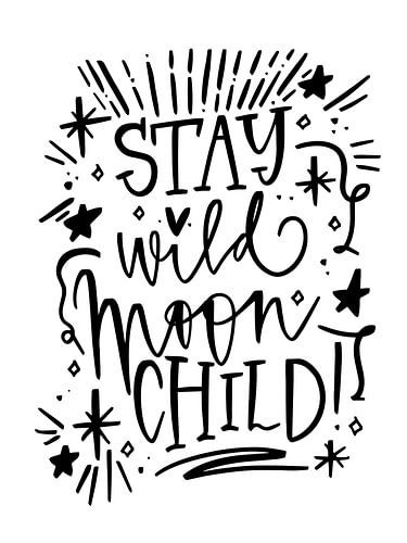 Blijf wild maan kind!
