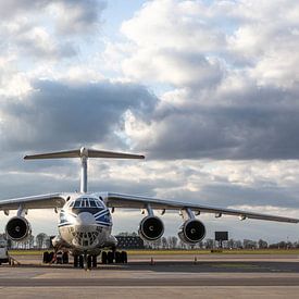 Russian Ilyushin IL76 on Dutch soil by Robin Smeets