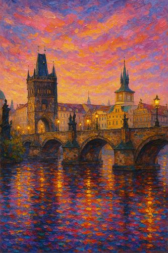 Prague – Charles Bridge Reflections
