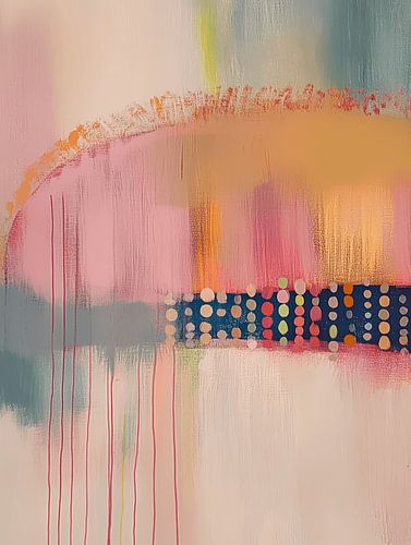 Farbenfroh, modern und abstrakt