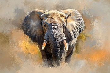 Afrikaanse Olifant van PixelPrestige