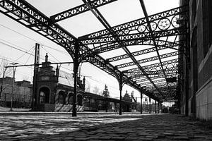 Historisch station Binche, België