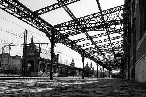 Historisch station Binche, België