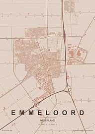 Emmeloord Map by Stef van Campen