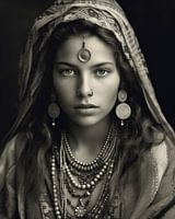 Portrait d'art "Fille berbère"