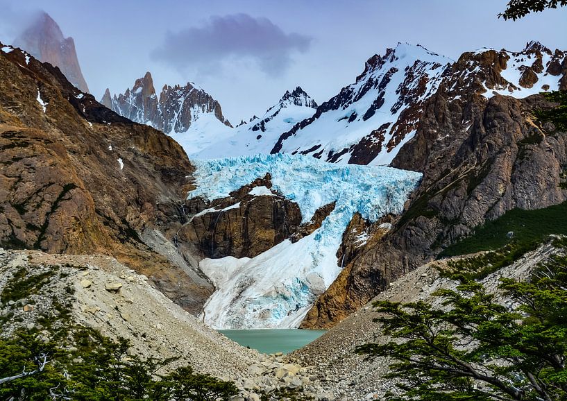 Gletscher Piedras Blancas von Max Steinwald