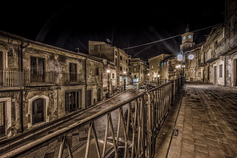 Siciliaans dorp van Mario Calma