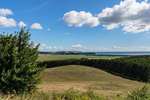 Groß Zicker, Blick nach Göhren und die Ostsee, Rügen