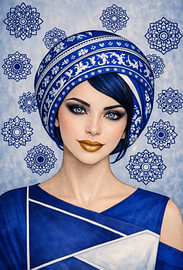 Calm – Delft Blue Edition by D Zonneveld