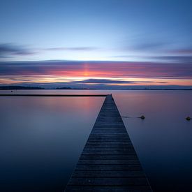 Schildmeer, start of spring by P Kuipers