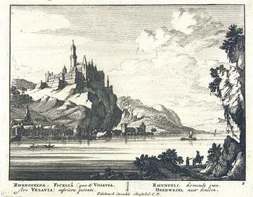 Jan van Call (I), Burg Rheinfels am Rhein, 1694 - 1697 von Atelier Liesjes