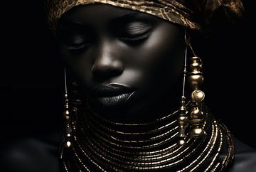 Afrikaanse schoonheid van BlackPeonyX