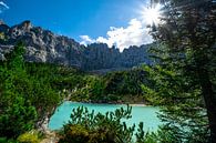 Lago del Sorapiss mit seinem Türkisen Wasser und seiner wundervollen Naturbelassenen Umgebung von Leo Schindzielorz Miniaturansicht