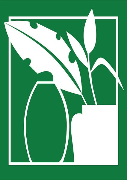 Minimalistische Natuur &amp; Abstracte Illustratie Collectie van saken