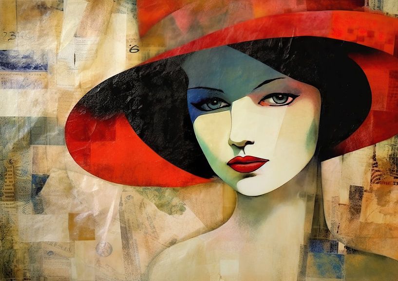 Portrait 185.39 par Peintures accrocheuses