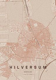 Hilversum Plattegrond van Stef van Campen